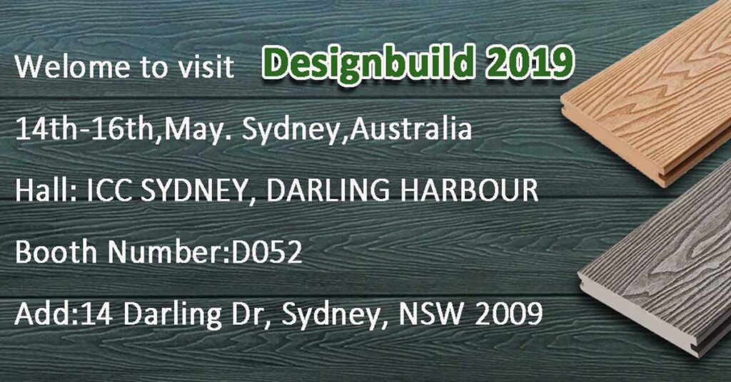 HOSUNG WPC Australian Exhibition – Composite decking Exhibition in Australia – composite decking from china
