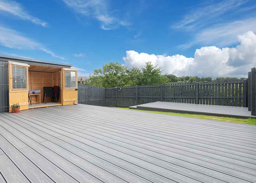 Synthetic Wood Decking Project