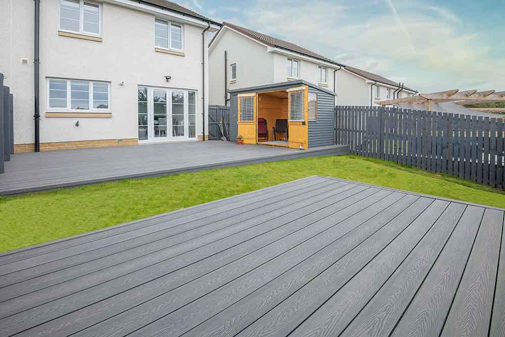 Synthetic Wood Decking Project