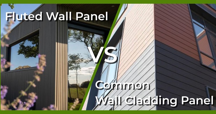 Fluted Wall Panel VS. Common Wall Cladding Panel