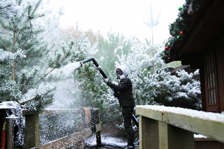 Artificial Snow - Fake Snow - Dry Snow - Best Christmas Decor Outdoor