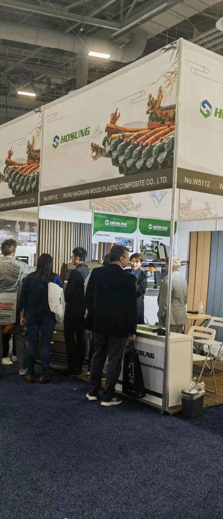WPC china supplier HOSUNG WPC is full of harvest at the 2024 brazil exhibition