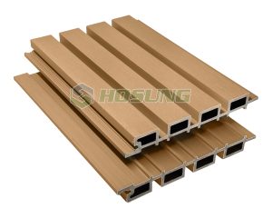 Beige 2 Fluted Panel Prices Nigeria - HOSUNG WPC Composite