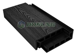 FW140LK50 Charcoal Importing Composite Decking from China - HOSUNG WPC Composite