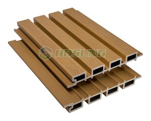 Golden Teak 5 Fluted Panel Prices Nigeria - HOSUNG WPC Composite