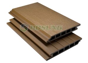 HS166K20 Golden Teak 1 Plástica para Exteriores - HOSUNG WPC Composite