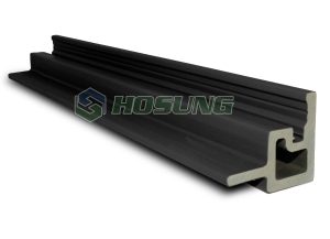 HS46K39 Charcoal Fluted Panel Prices Nigeria - HOSUNG WPC Composite